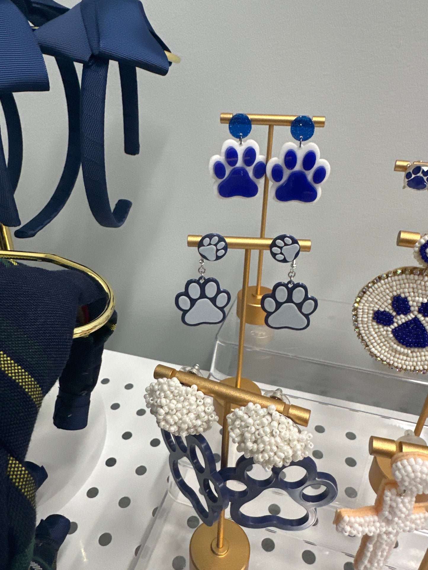 Saint Bridget Mother-Daughter Set Bulldog Earrings
