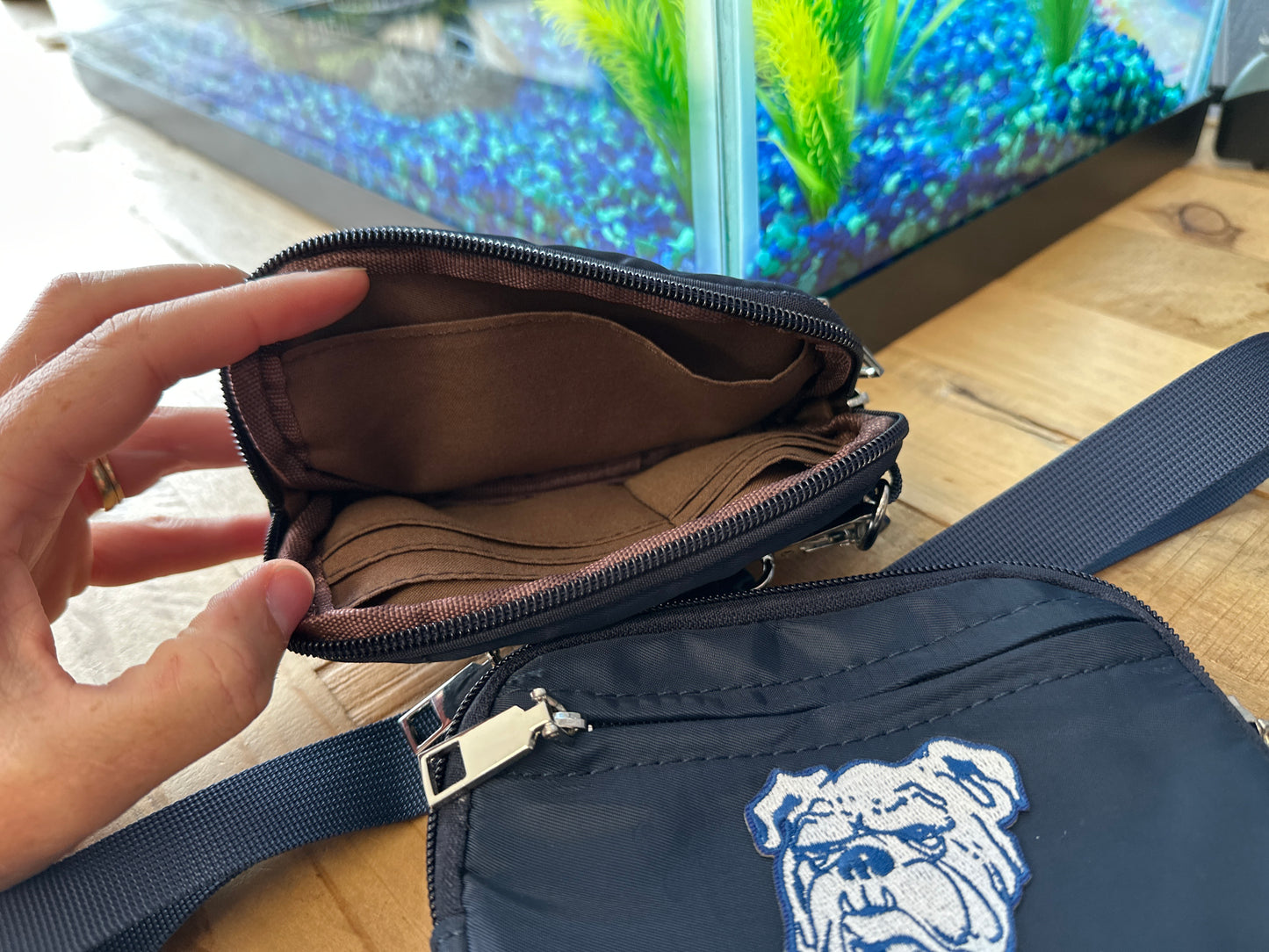 Saint Bridget Nylon Waterproof Wristlet