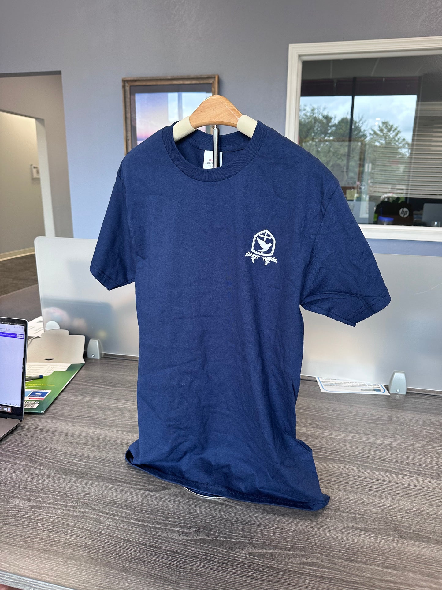 Saint Bridget Short Sleeve T-Shirt with Heat Transferred Logo