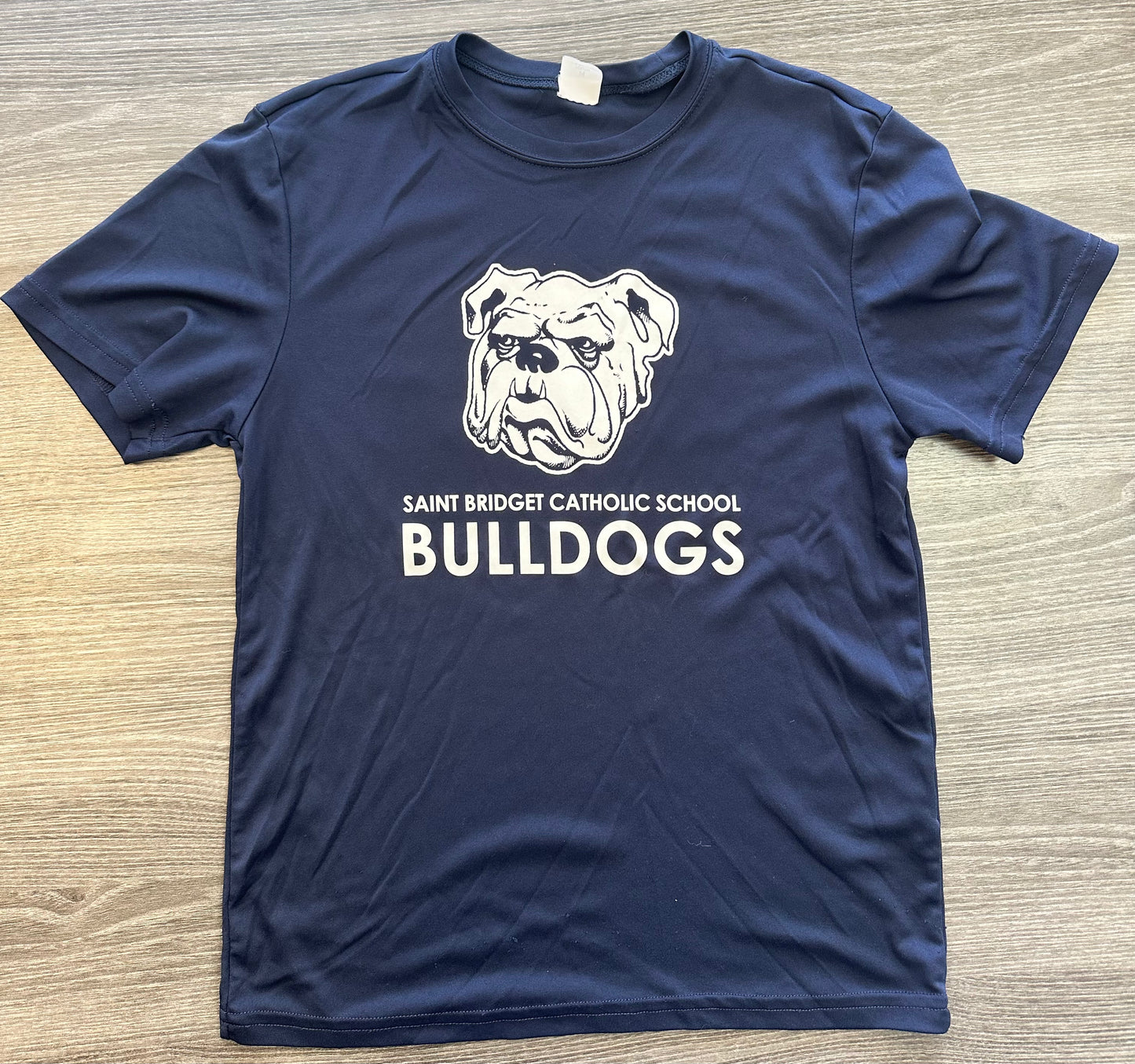 Previously Worn Saint Bridget Run With The Bulldogs Performance Tee