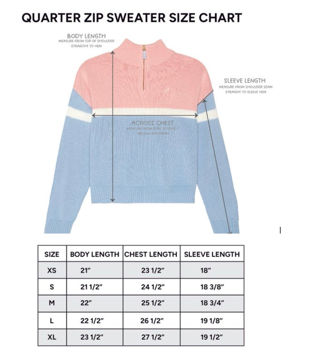 Saint Bridget Ellsworth & Ivey Adult Quarter Zip (PRE-ORDER)