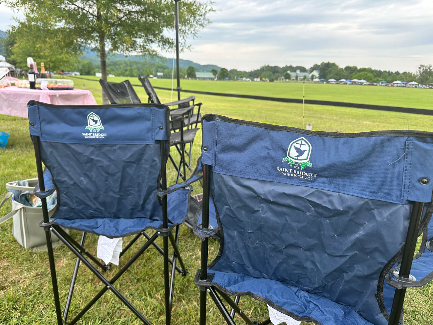 Saint Bridget Camp Chair With Carrying Bag