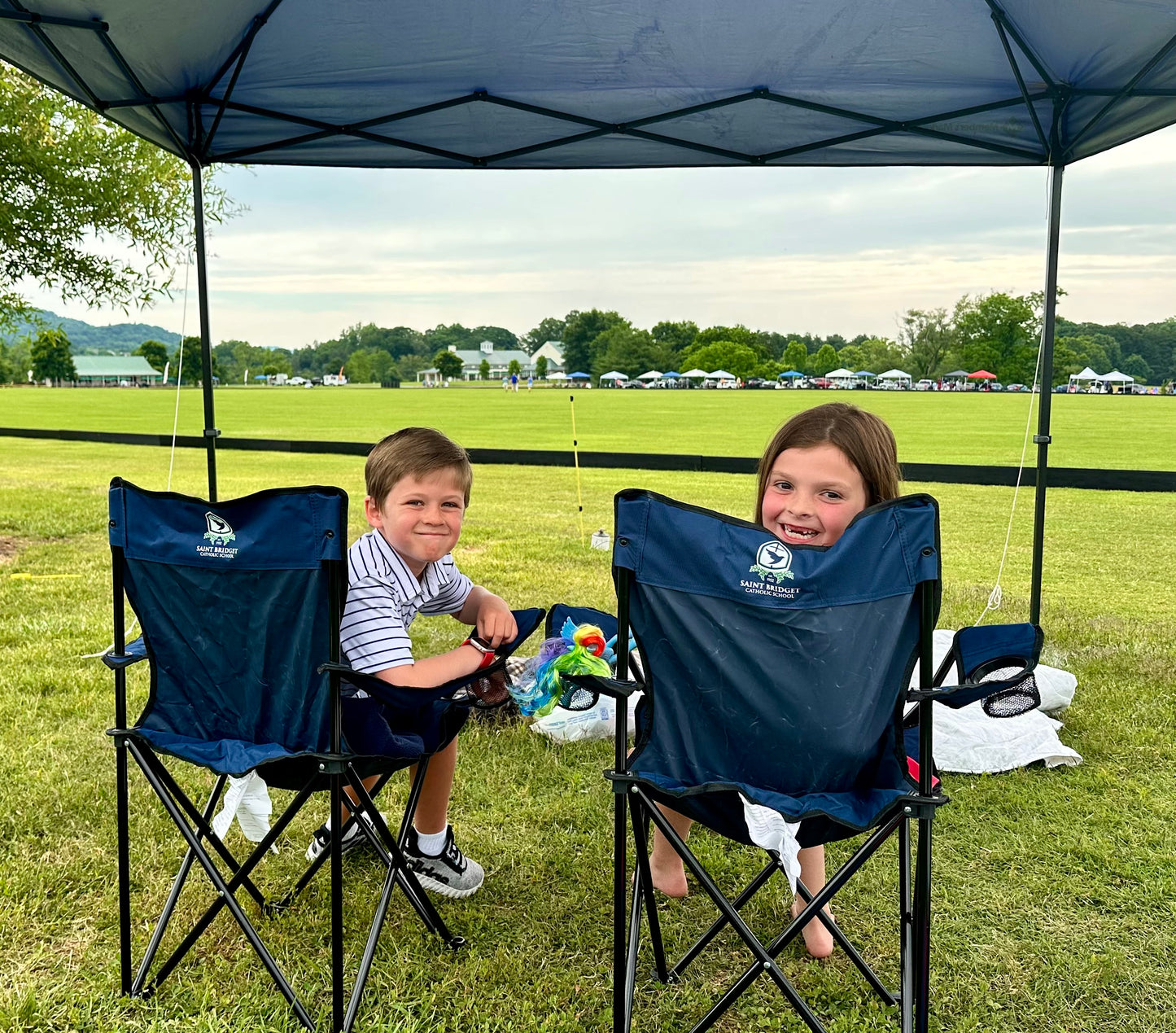 Saint Bridget Camp Chair With Carrying Bag