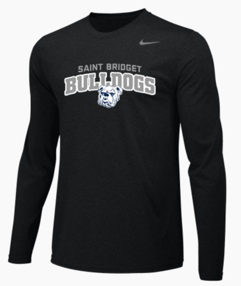 Saint Bridget Nike Youth Team Legend Long Sleeve Tee