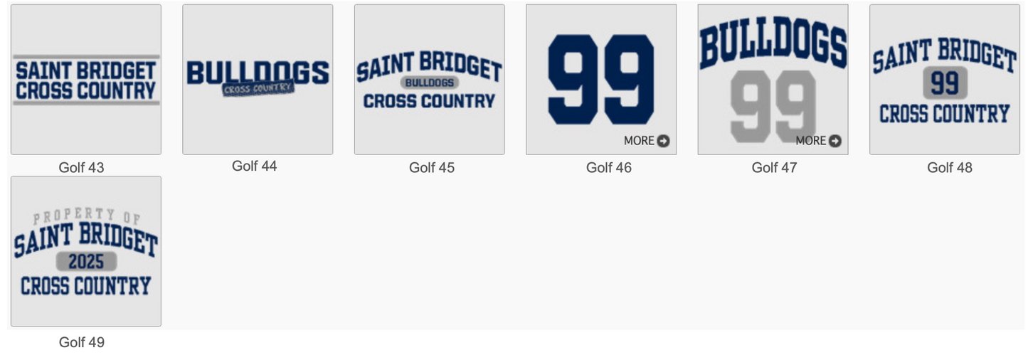 Saint Bridget Golf Bella+Canvas Youth Triblend SS Tee