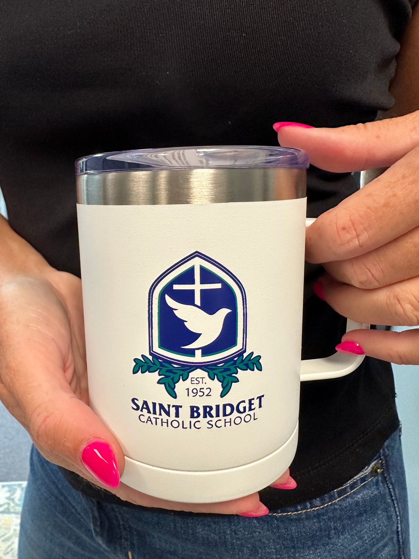 Saint Bridget 14 oz Vacuum Insulated Coffee Mug