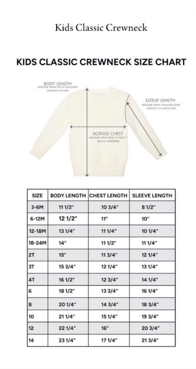 Saint Bridget & Ellsworth & Ivey Youth Sweater (PRE-ORDER)