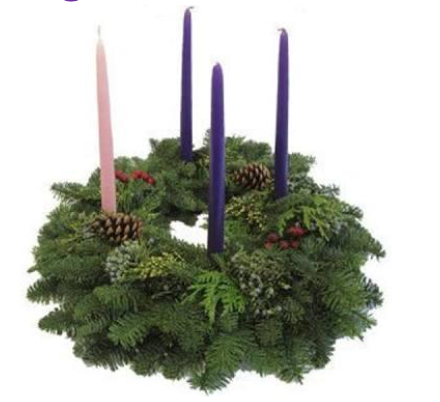 Saint Bridget Advent Wreath