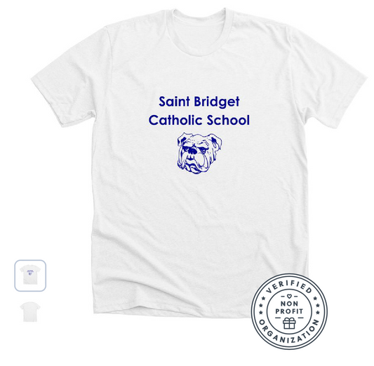 Saint Bridget Bulldogs Logo - Premium Unisex Tee