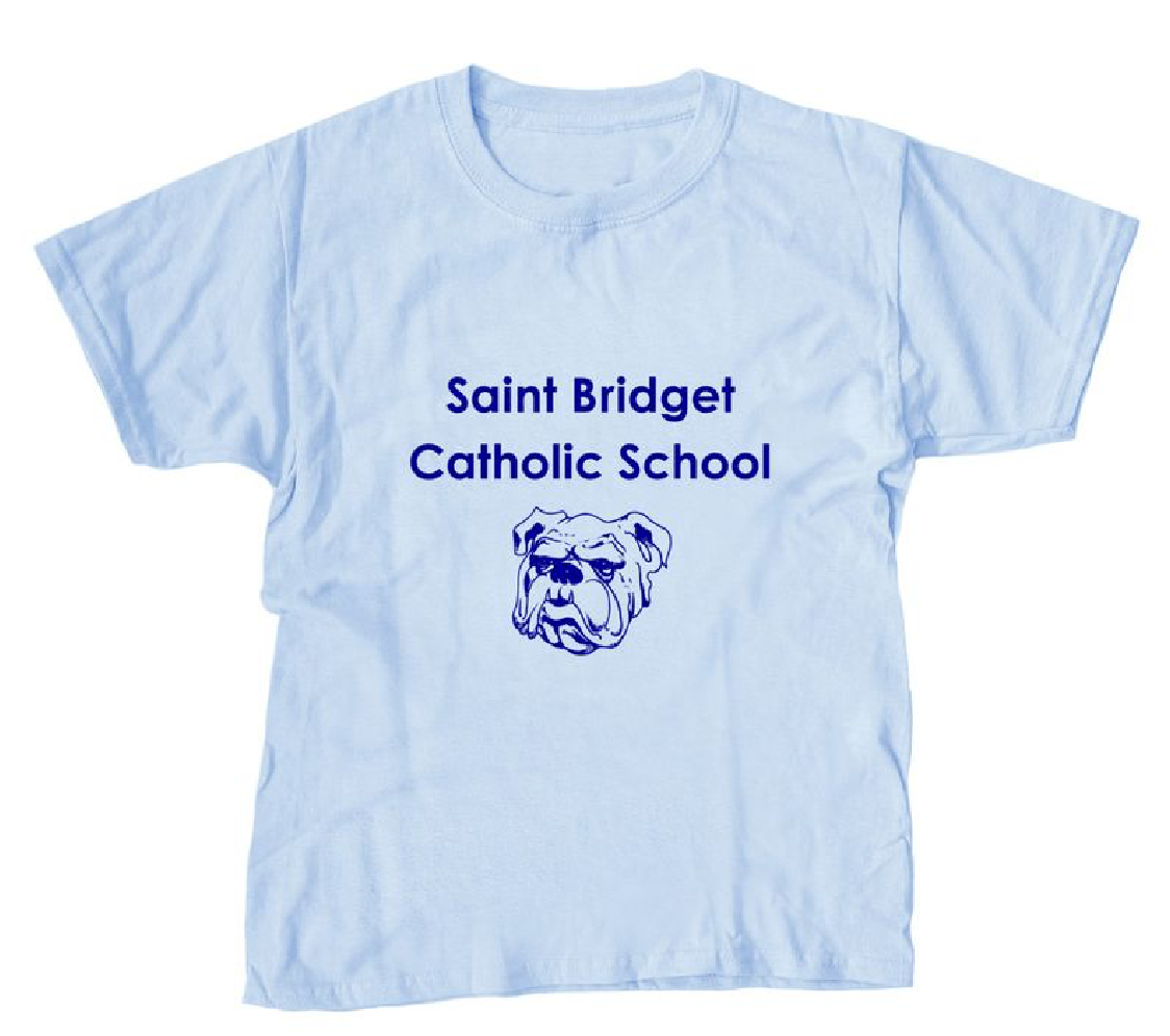 Saint Bridget Bulldogs Logo - Youth Unisex Tee