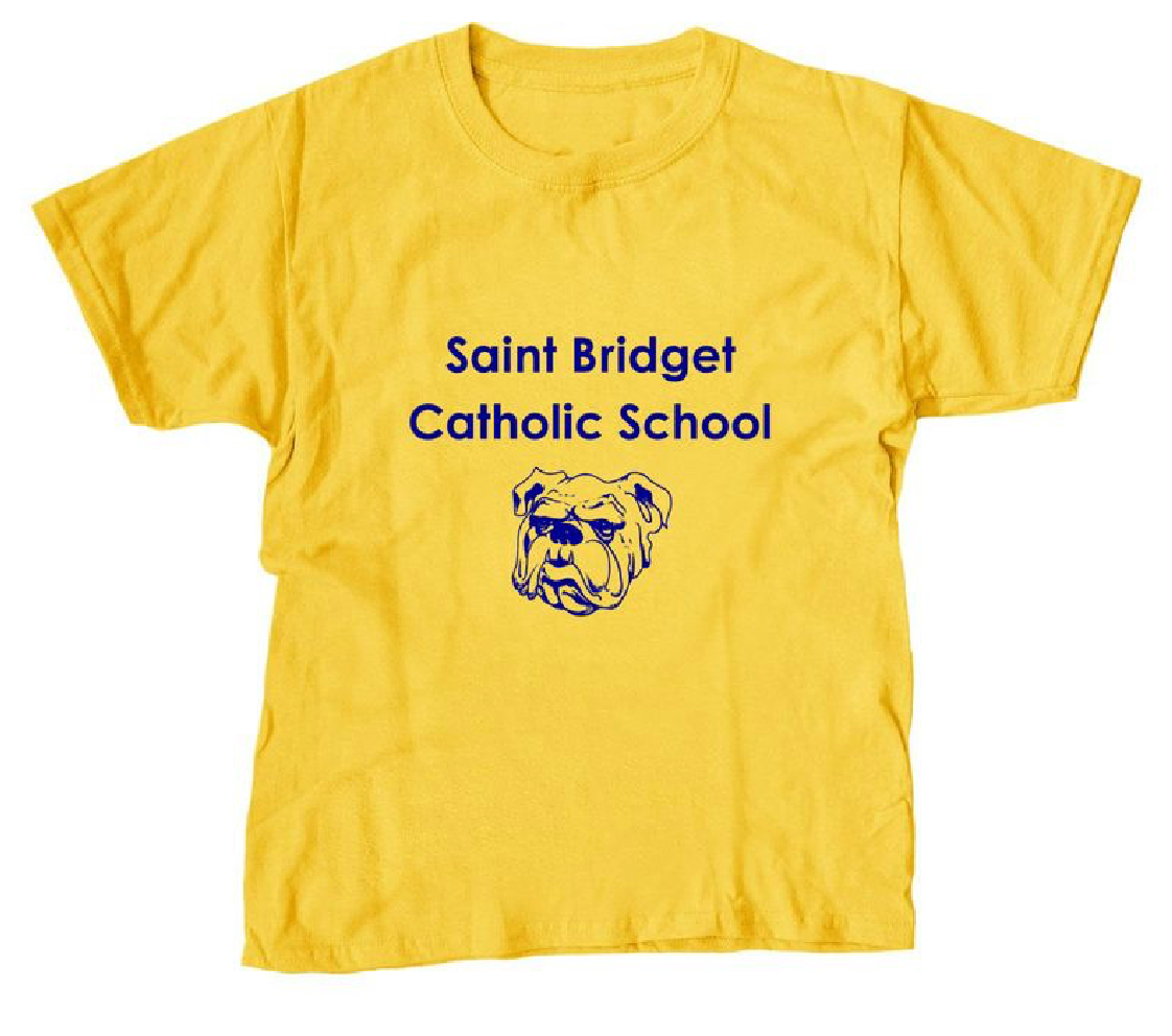 Saint Bridget Bulldogs Logo - Youth Unisex Tee