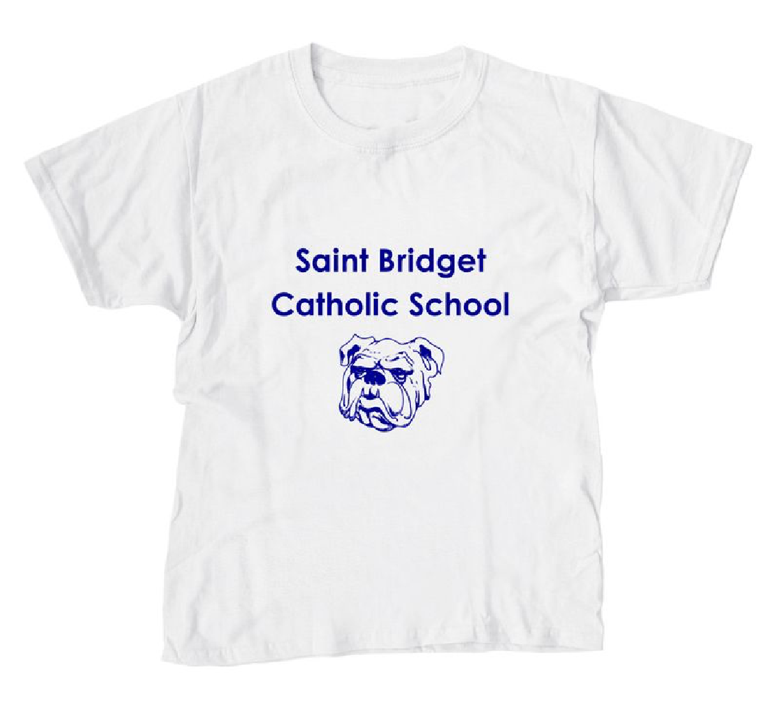 Saint Bridget Bulldogs Logo - Youth Unisex Tee