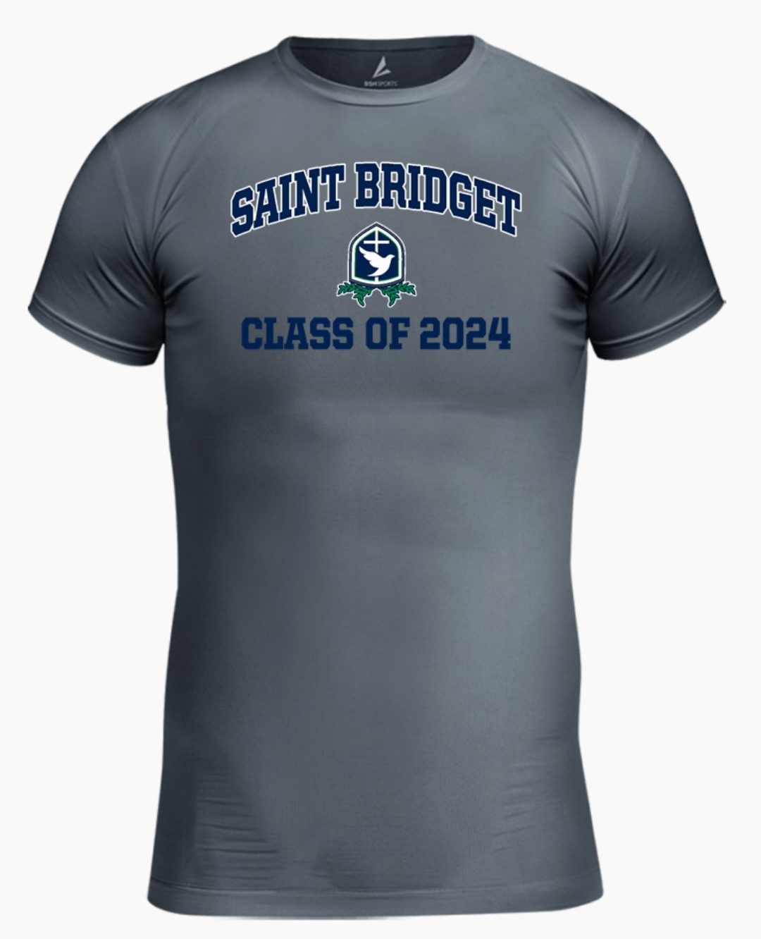 Saint Bridget BSN SPORTS Youth Short Sleeve Compression Top