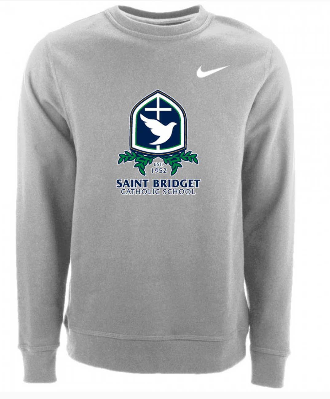Saint Bridget Nike Club Fleece Crew