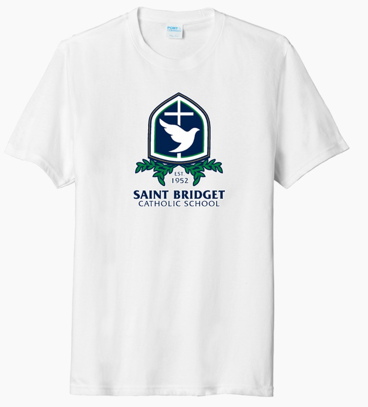 Saint Bridget Port & Company Tri-Blend Short Sleeve T-Shirt