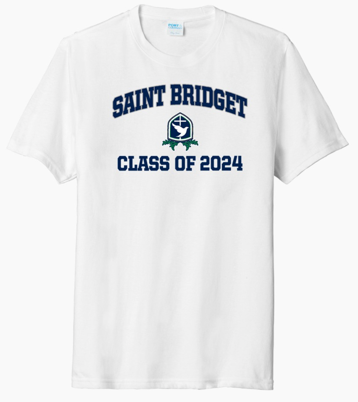 Saint Bridget Port & Company Tri-Blend Short Sleeve T-Shirt