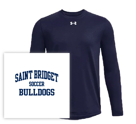 Saint Bridget Soccer - UA Youth TeamTech Long Sleeve T-Shirt