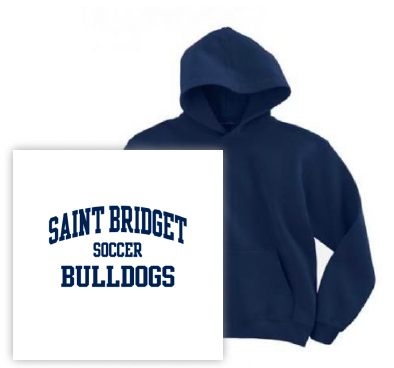 Saint Bridget Soccer - Gildan Youth Heavy Blend 8 oz., 50/50 Hood