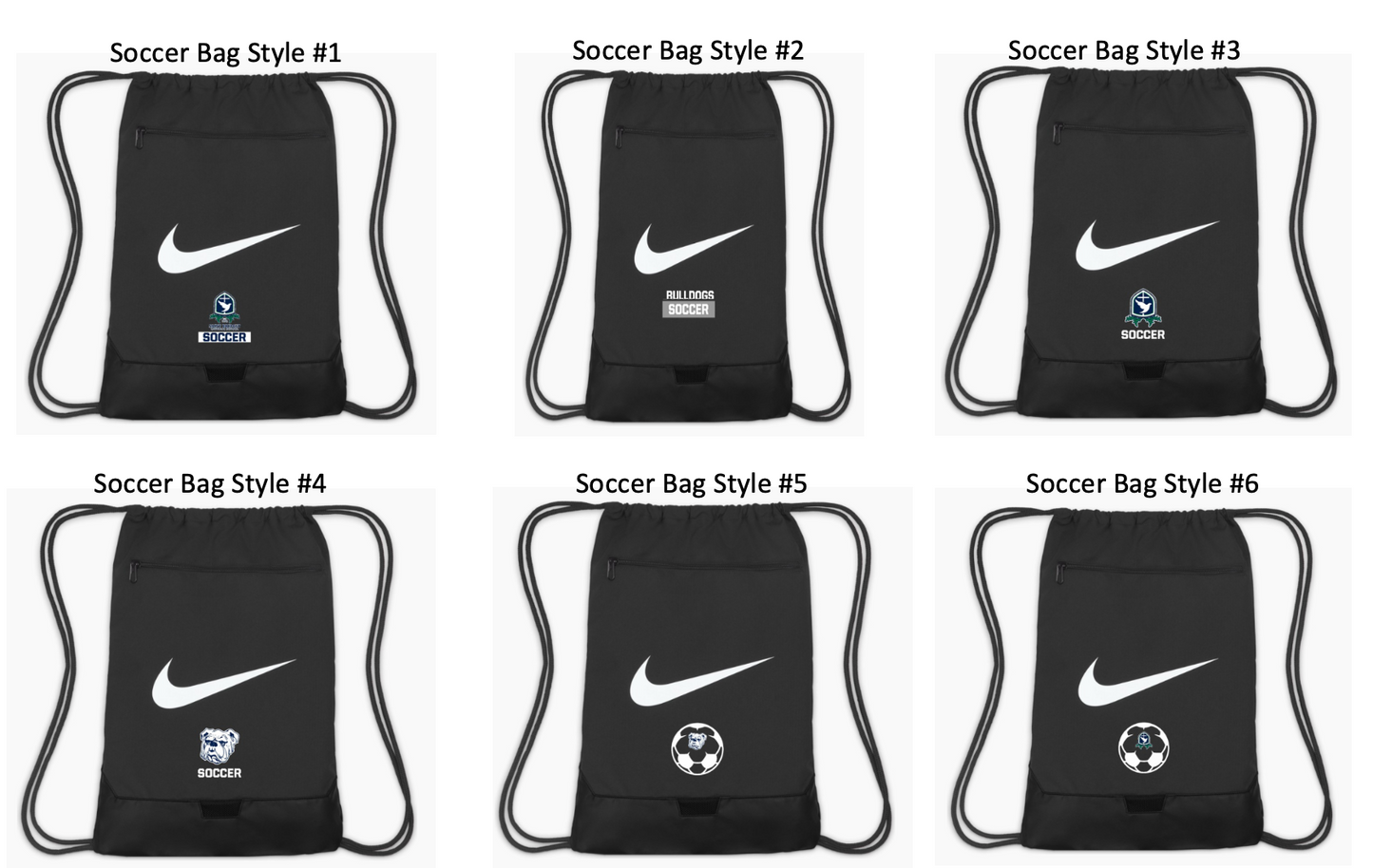 Saint Bridget Soccer - Nike Brasilia 9.5 Drawstring Bag