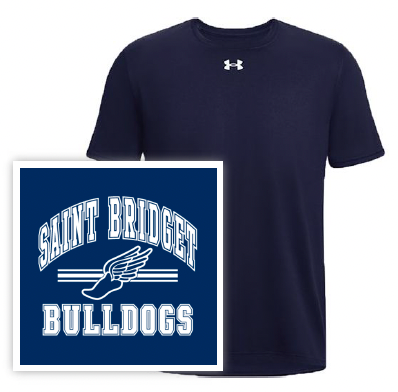 Saint Bridget Track & XC - UA Men's TeamTech Short Sleeve T-Shirt