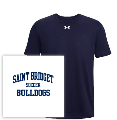 Saint Bridget Soccer - UA Men's TeamTech Short Sleeve T-Shirt