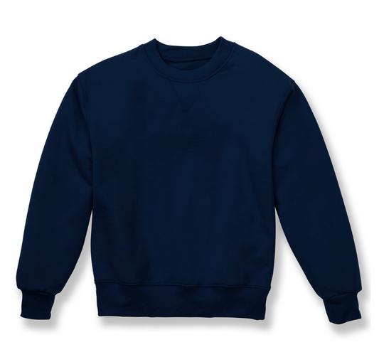 Previously Worn Heavyweight Crewneck Sweatshirt with embroidered logo