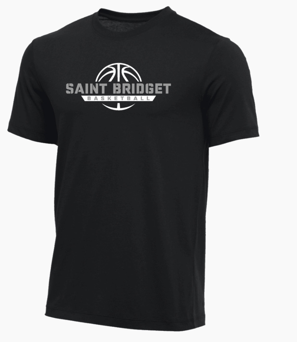 Saint Bridget Basketball Nike Youth Core Short Sleeve Cotton Crew