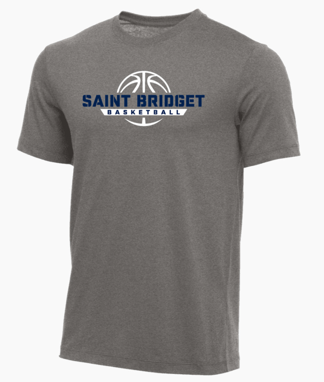 Saint Bridget Basketball Nike Youth Core Short Sleeve Cotton Crew