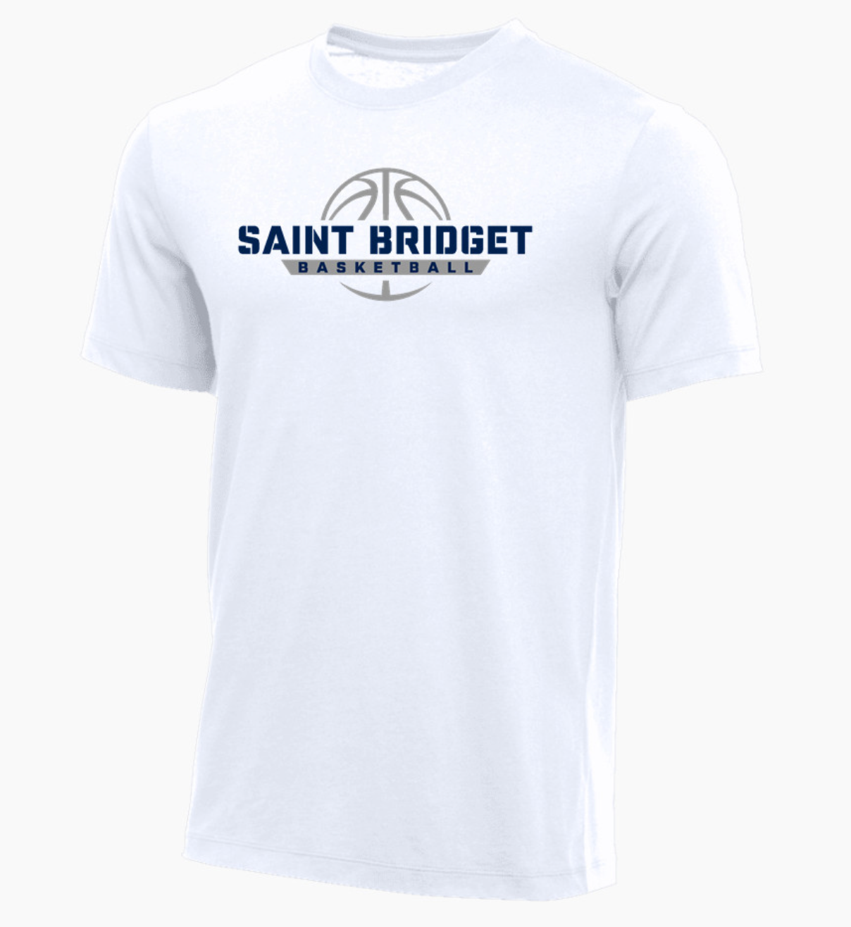 Saint Bridget Basketball Nike Youth Core Short Sleeve Cotton Crew