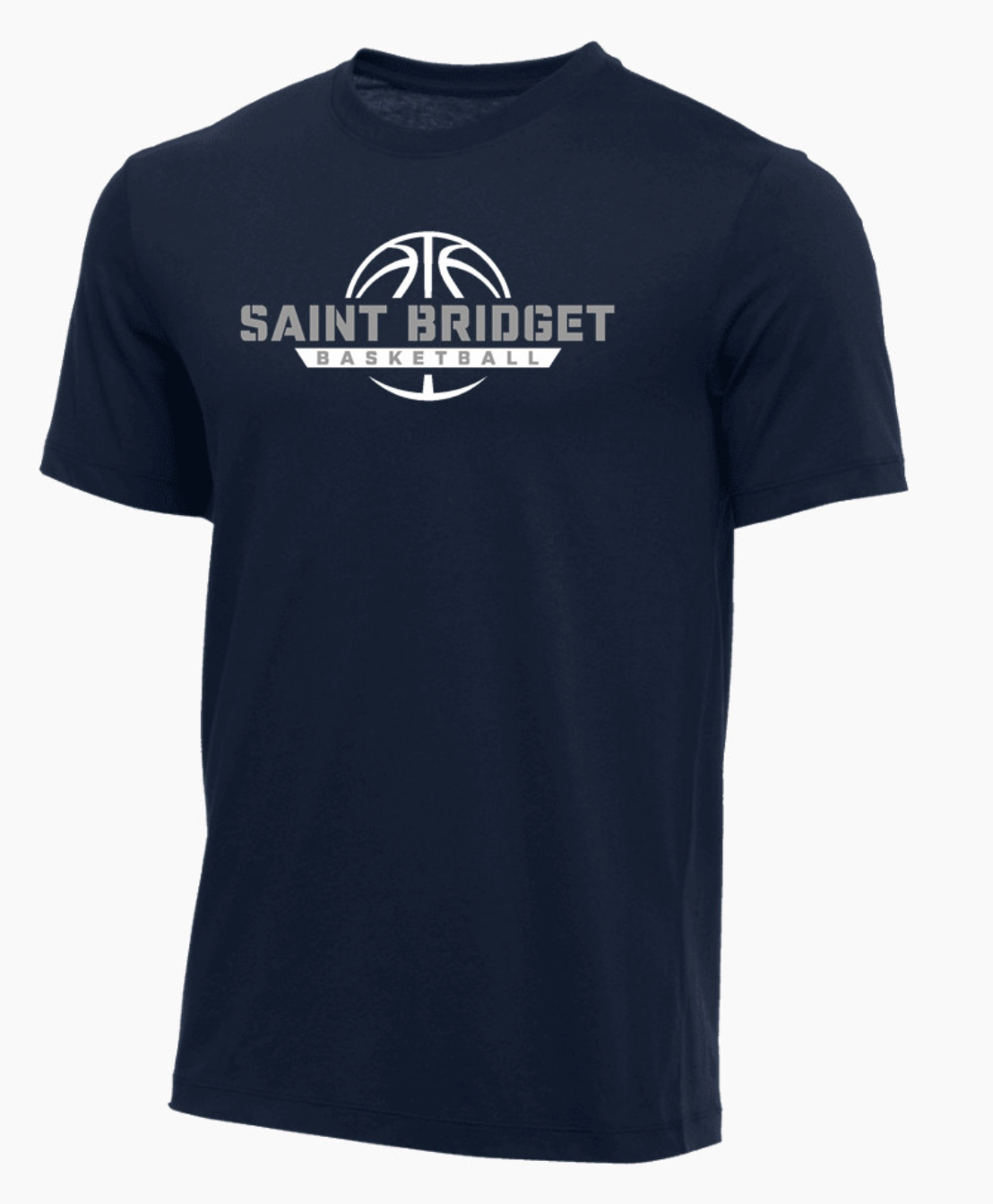 Saint Bridget Basketball Nike Youth Core Short Sleeve Cotton Crew