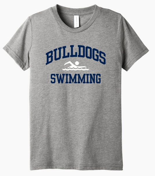 Saint Bridget Swimming Bella+Canvas Youth Triblend SS Tee