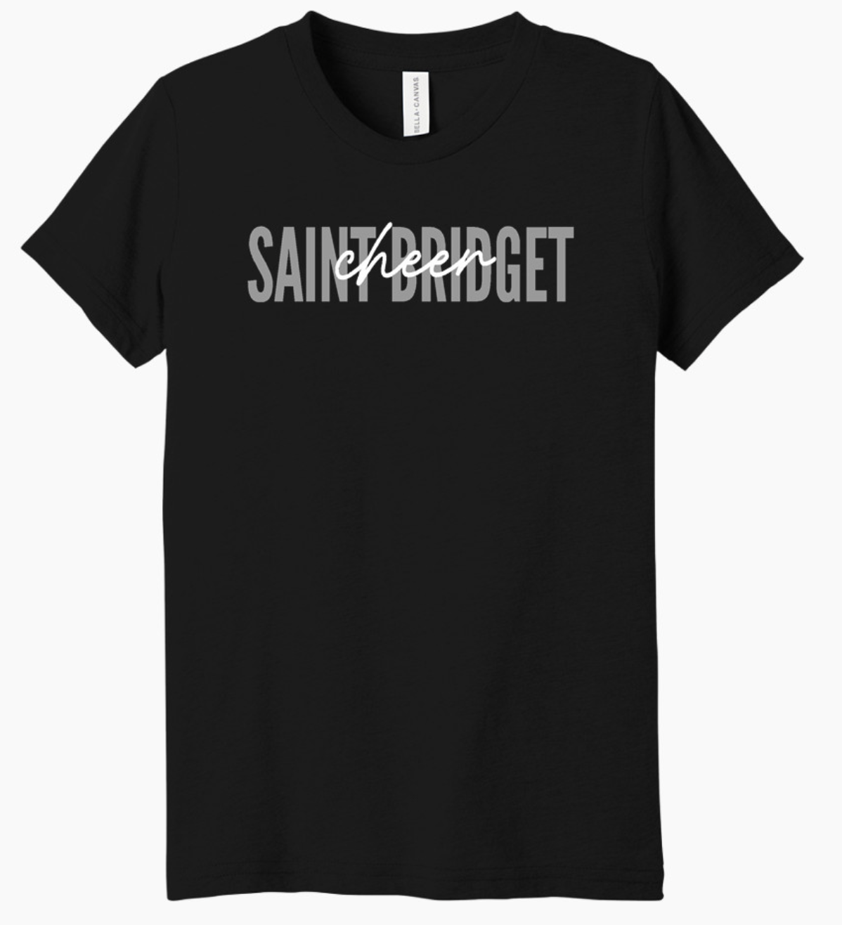 Saint Bridget Cheer Bella+Canvas Youth Triblend SS Tee