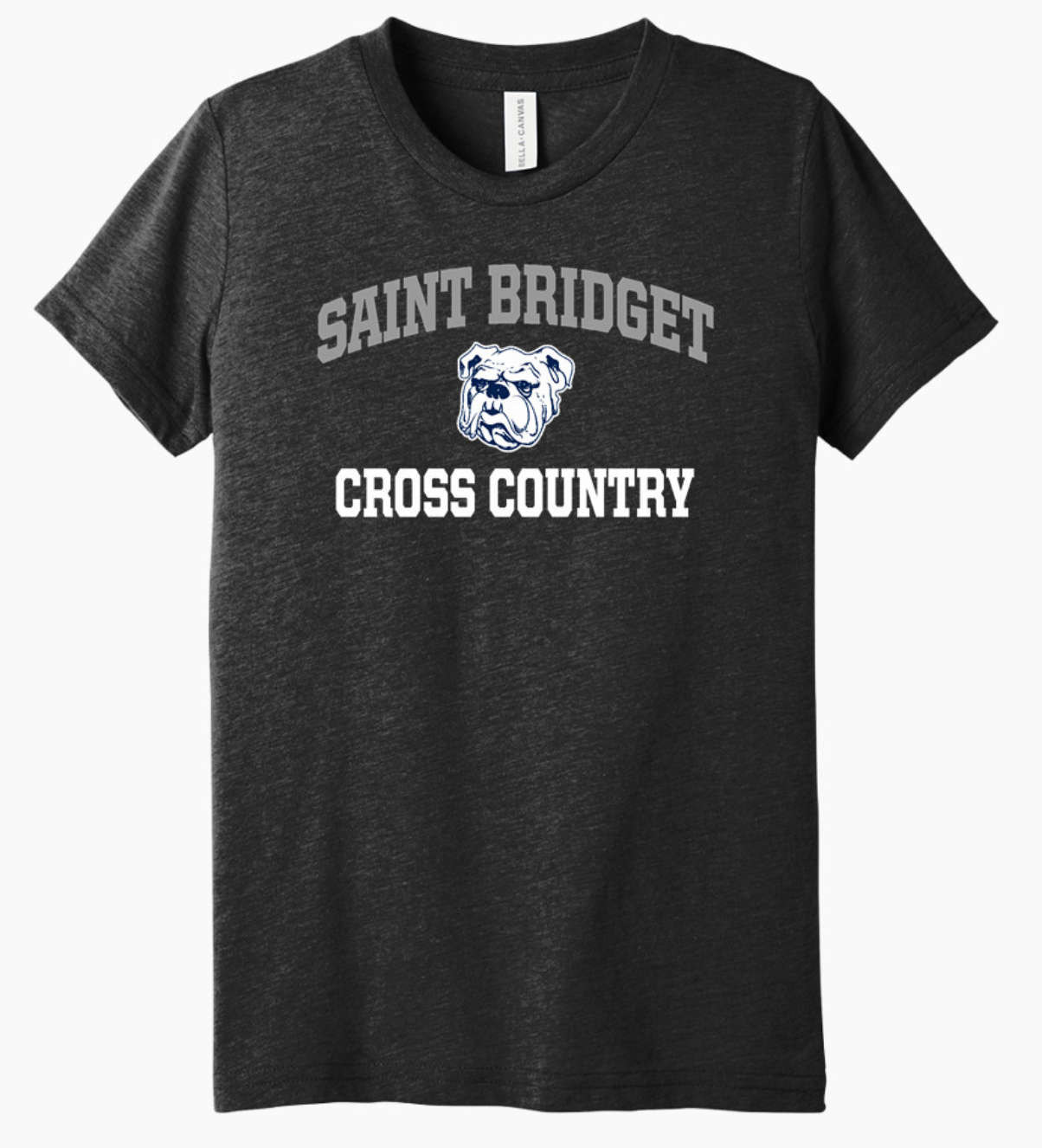 Saint Bridget Cross Country Bella+Canvas Youth Triblend SS Tee