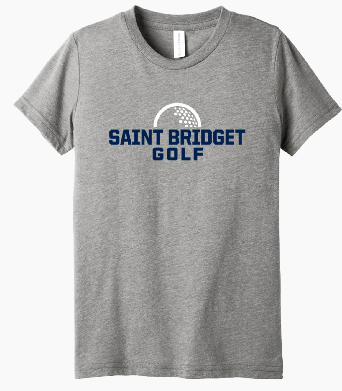 Saint Bridget Golf Bella+Canvas Youth Triblend SS Tee