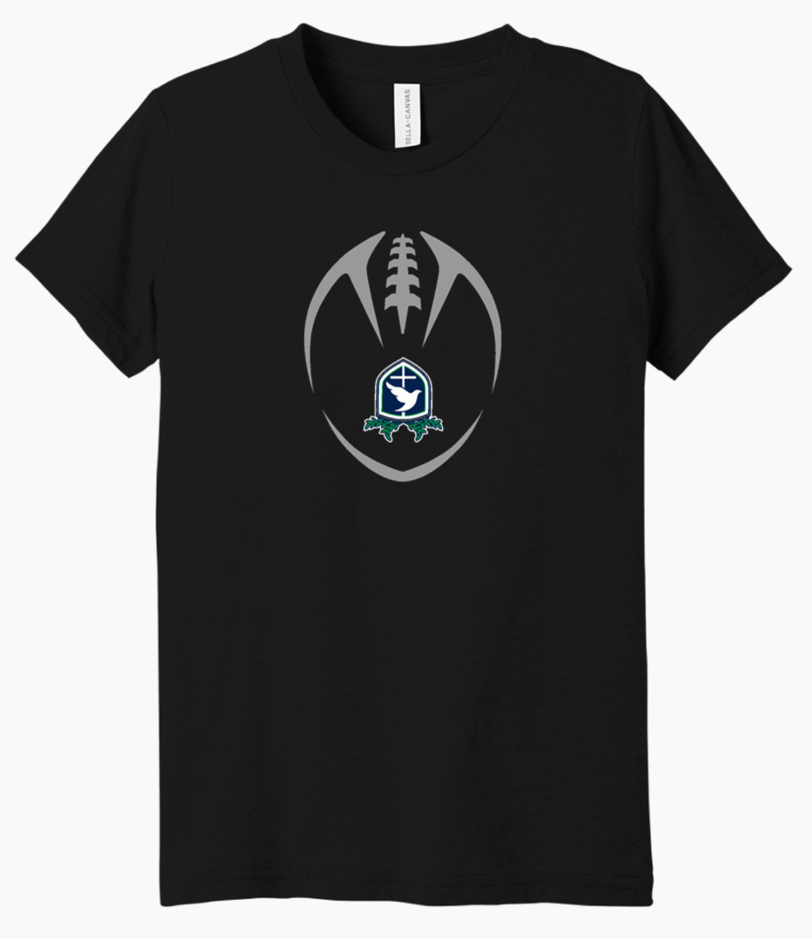 Saint Bridget Football Bella+Canvas Youth Triblend SS Tee