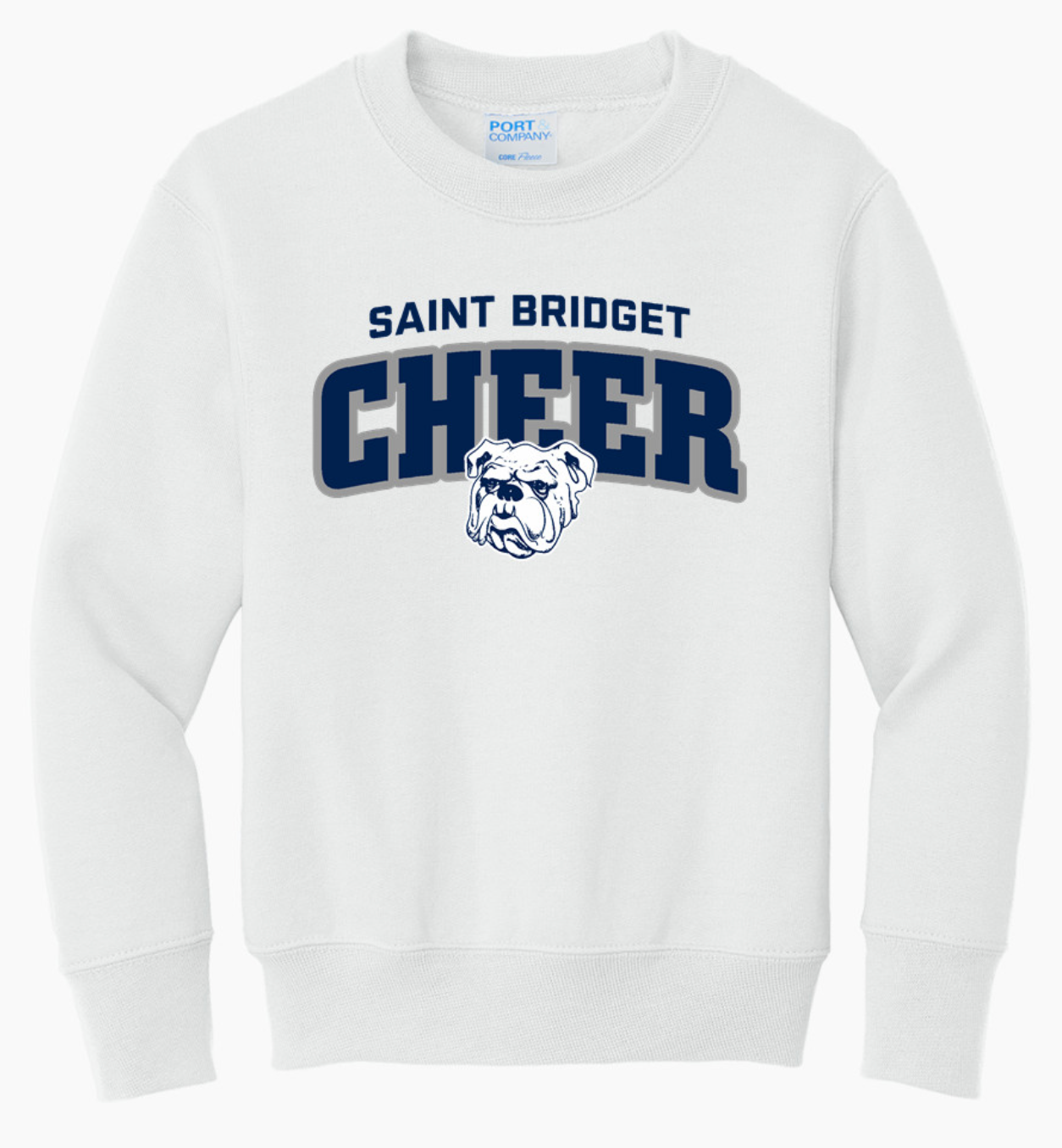 Saint Bridget Cheer Nike Youth Core Short Sleeve Cotton Crew