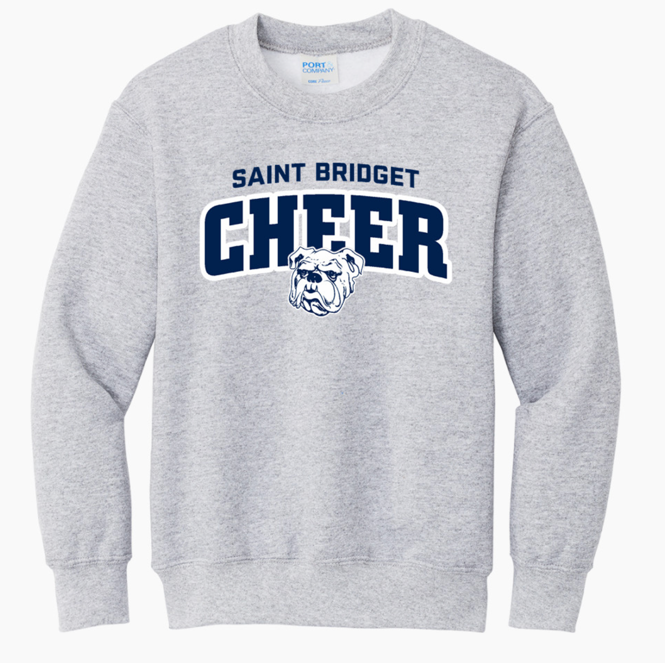 Saint Bridget Cheer Nike Youth Core Short Sleeve Cotton Crew