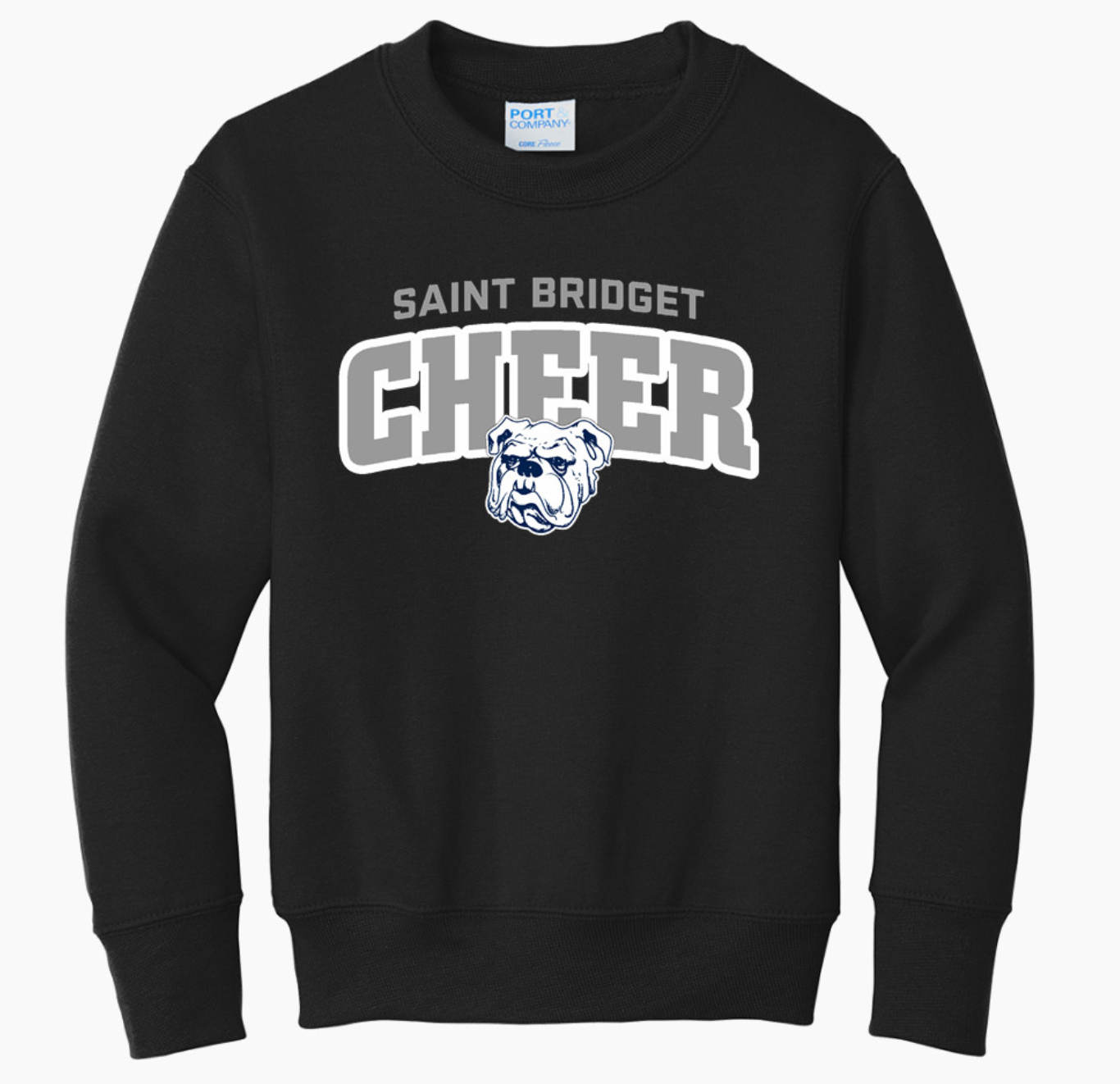 Saint Bridget Cheer Nike Youth Core Short Sleeve Cotton Crew