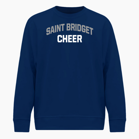 Saint Bridget Cheer BSN SPORTS Youth Cotton Rich Fleece Crew Neck