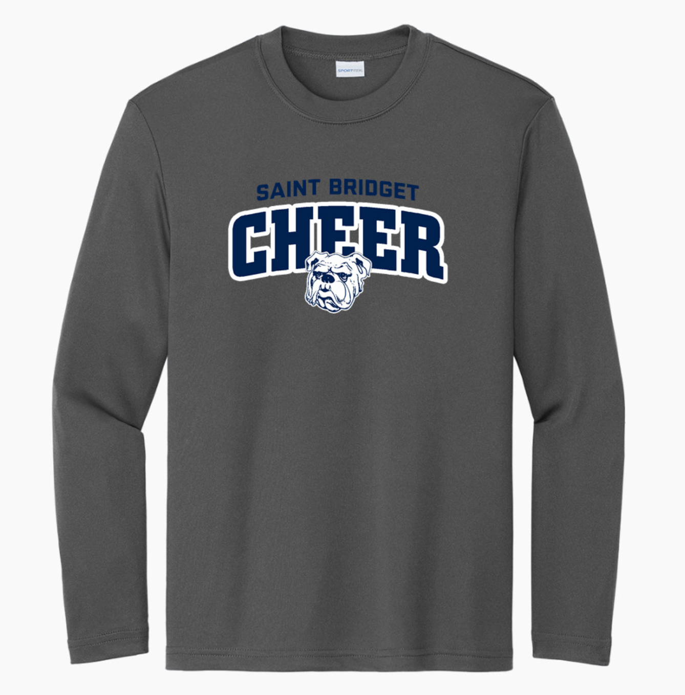 Saint Bridget Cheer Sport-Tek Youth Long Sleeve PosiCharge Competitor Tee