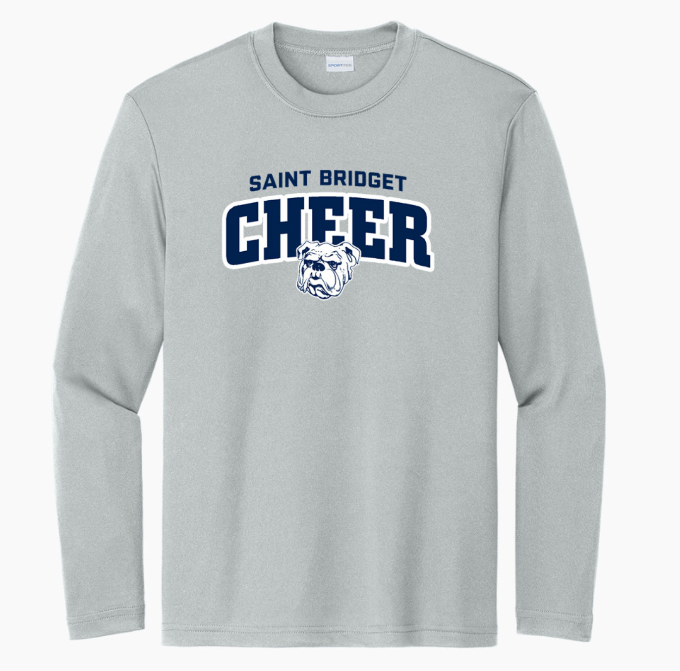 Saint Bridget Cheer Sport-Tek Youth Long Sleeve PosiCharge Competitor Tee