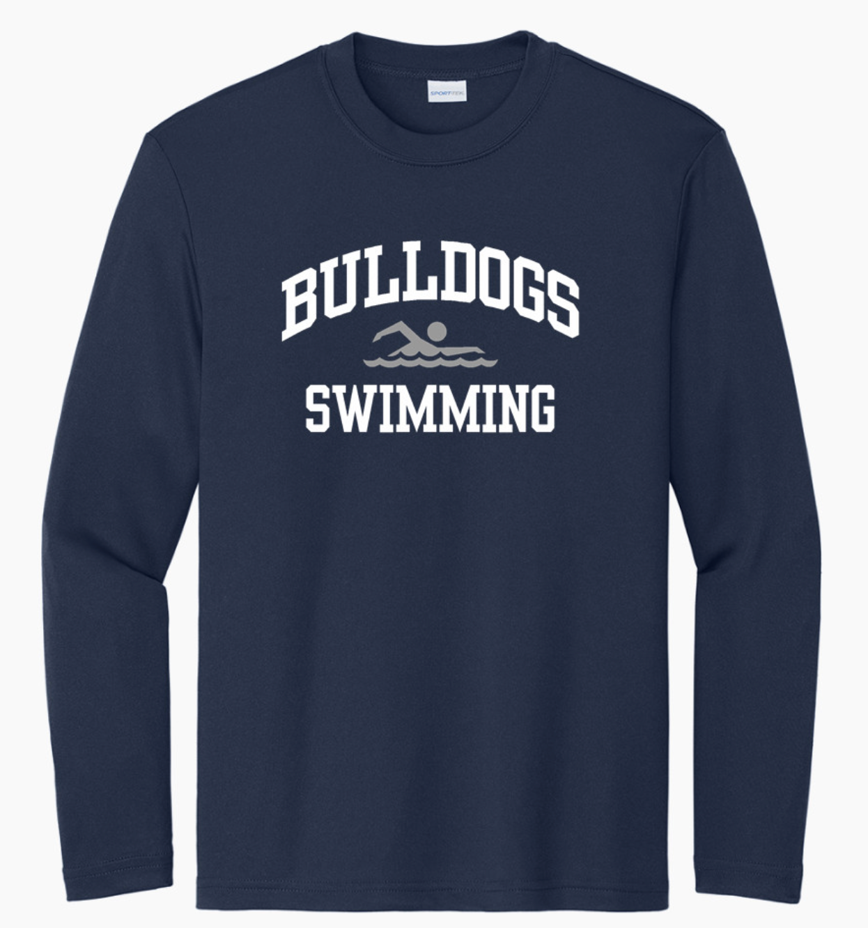 Saint Bridget Swimming Sport-Tek Youth Long Sleeve PosiCharge Competitor Tee