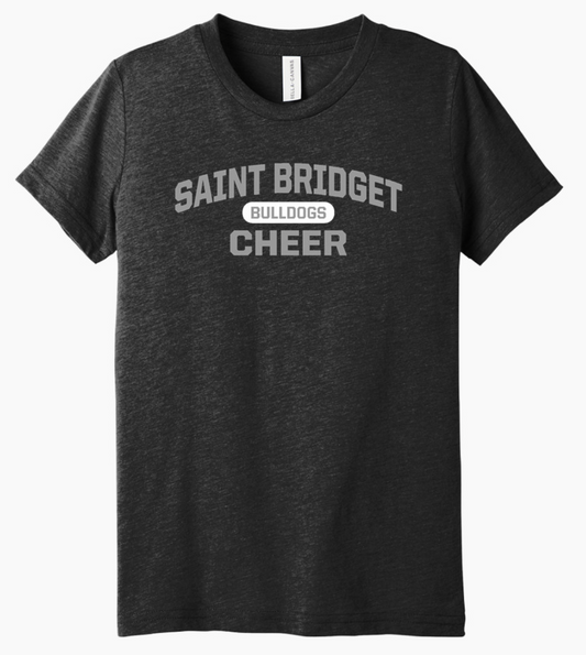 Saint Bridget Cheer Bella+Canvas Youth Triblend SS Tee