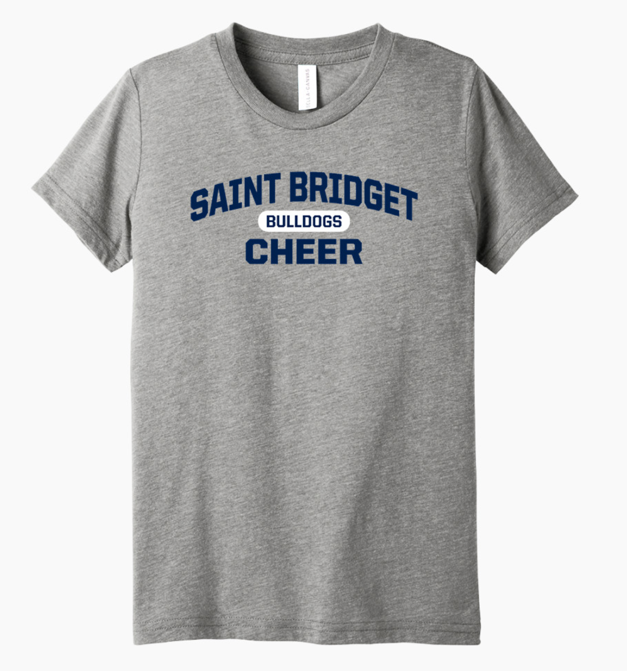 Saint Bridget Cheer Bella+Canvas Youth Triblend SS Tee