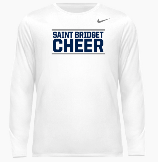 Saint Bridget Cheer Nike Youth Team Legend Long Sleeve Tee