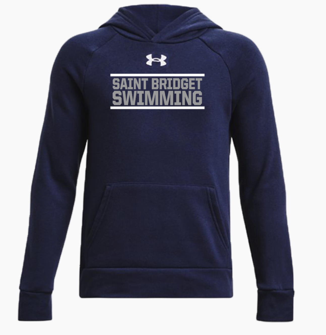 Saint Bridget Swimming UA Youth Rival Fleece Hoodie