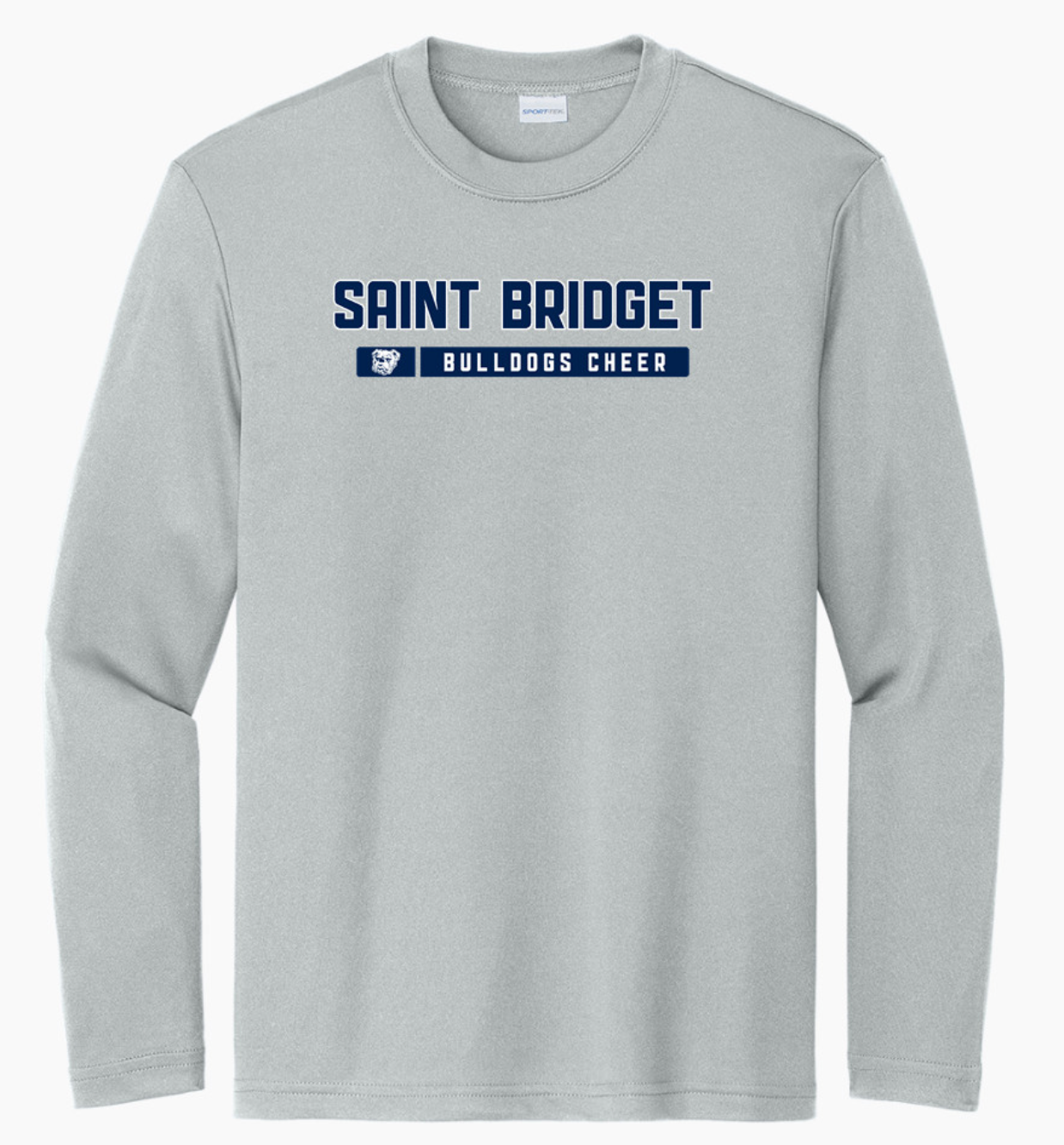 Saint Bridget Cheer Sport-Tek Youth Long Sleeve PosiCharge Competitor Tee