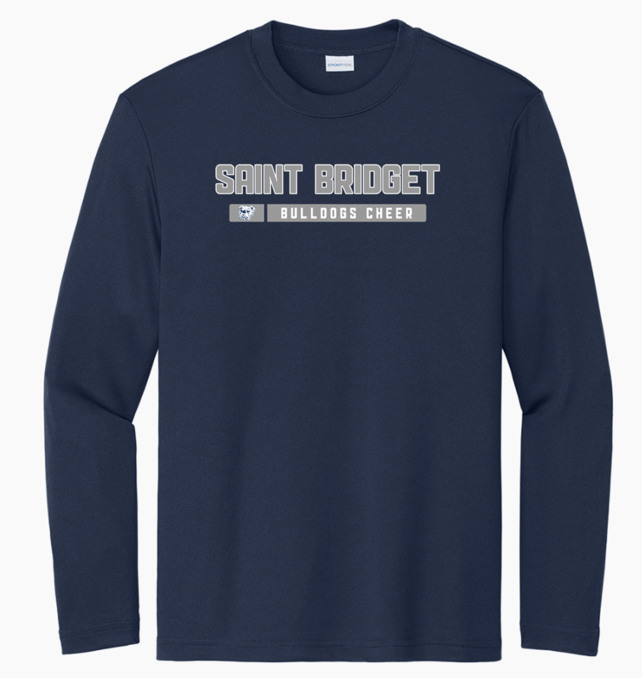 Saint Bridget Cheer Sport-Tek Youth Long Sleeve PosiCharge Competitor Tee